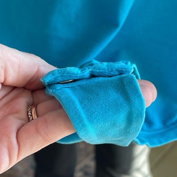 NWT COTTON CITIZEN Turquoise Lapis Blue Brisbane Tank Bodysuit 100% Cotton - Picture 6 of 6